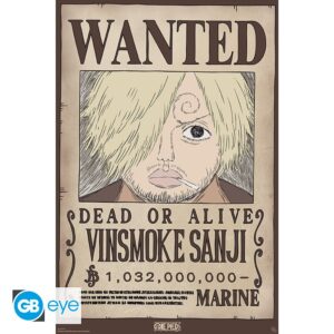 One Piece Wanted Vinsmoke Sanji New Plakát