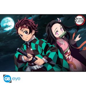 Demon Slayer Tanjiro & Nezuko Plakát