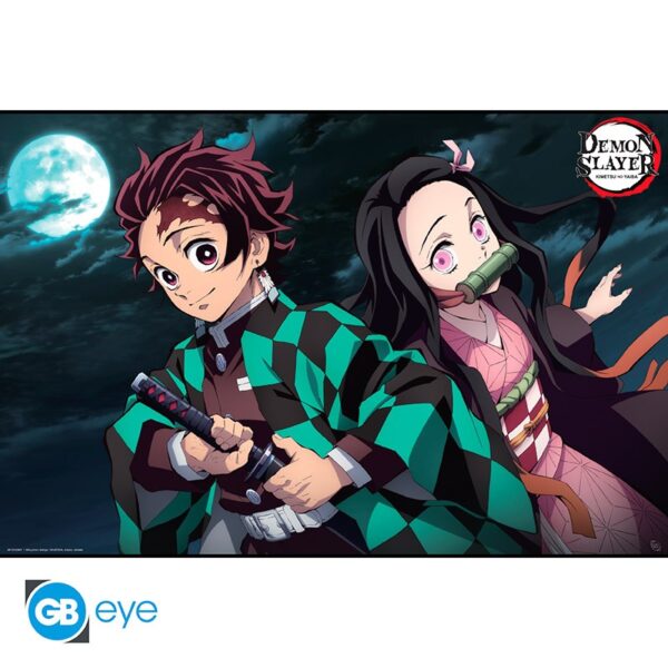 Demon Slayer Tanjiro & Nezuko Plakát